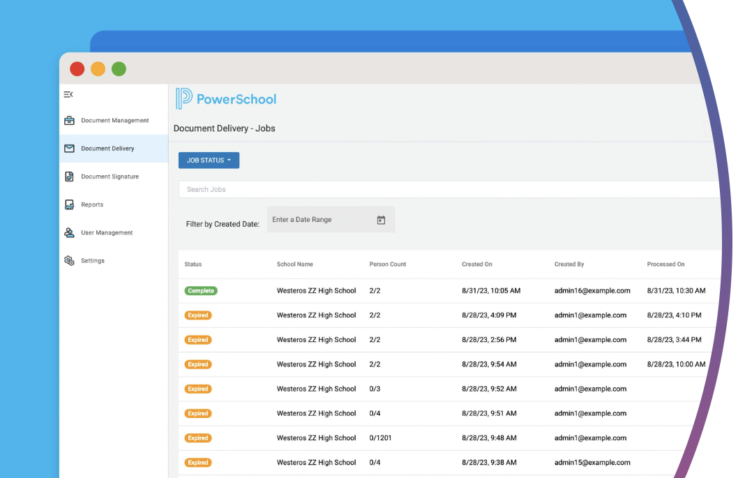 PowerSchool PDF Splitter API